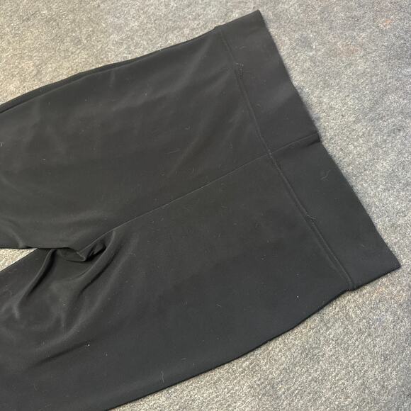Joseph Ribkoff Black Ruched Satin Front Pull-On Pants Size 12 Made in Canada - Picture 8 of 13
